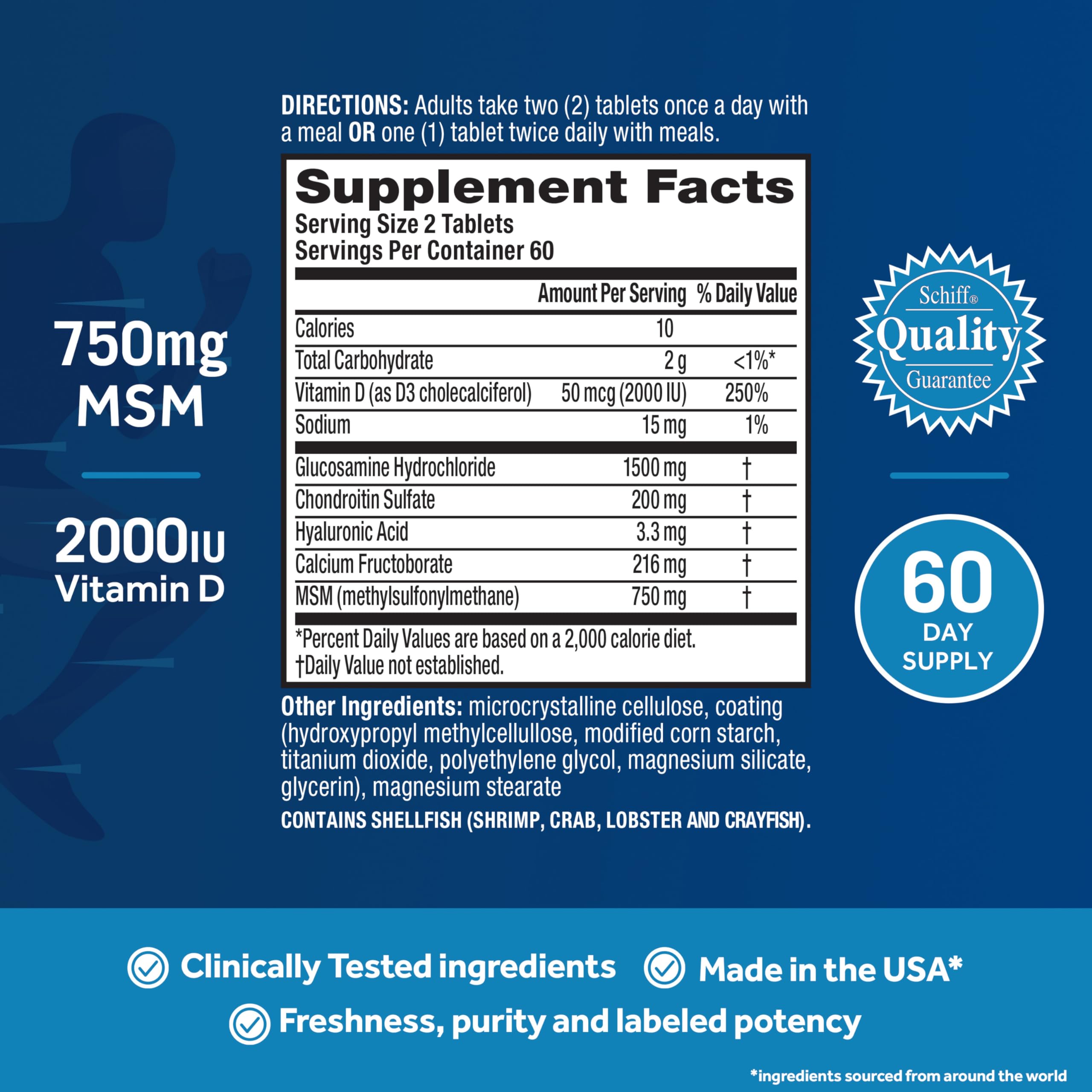 Move Free Advanced vitamin D3 tablets highlight bone health benefits.