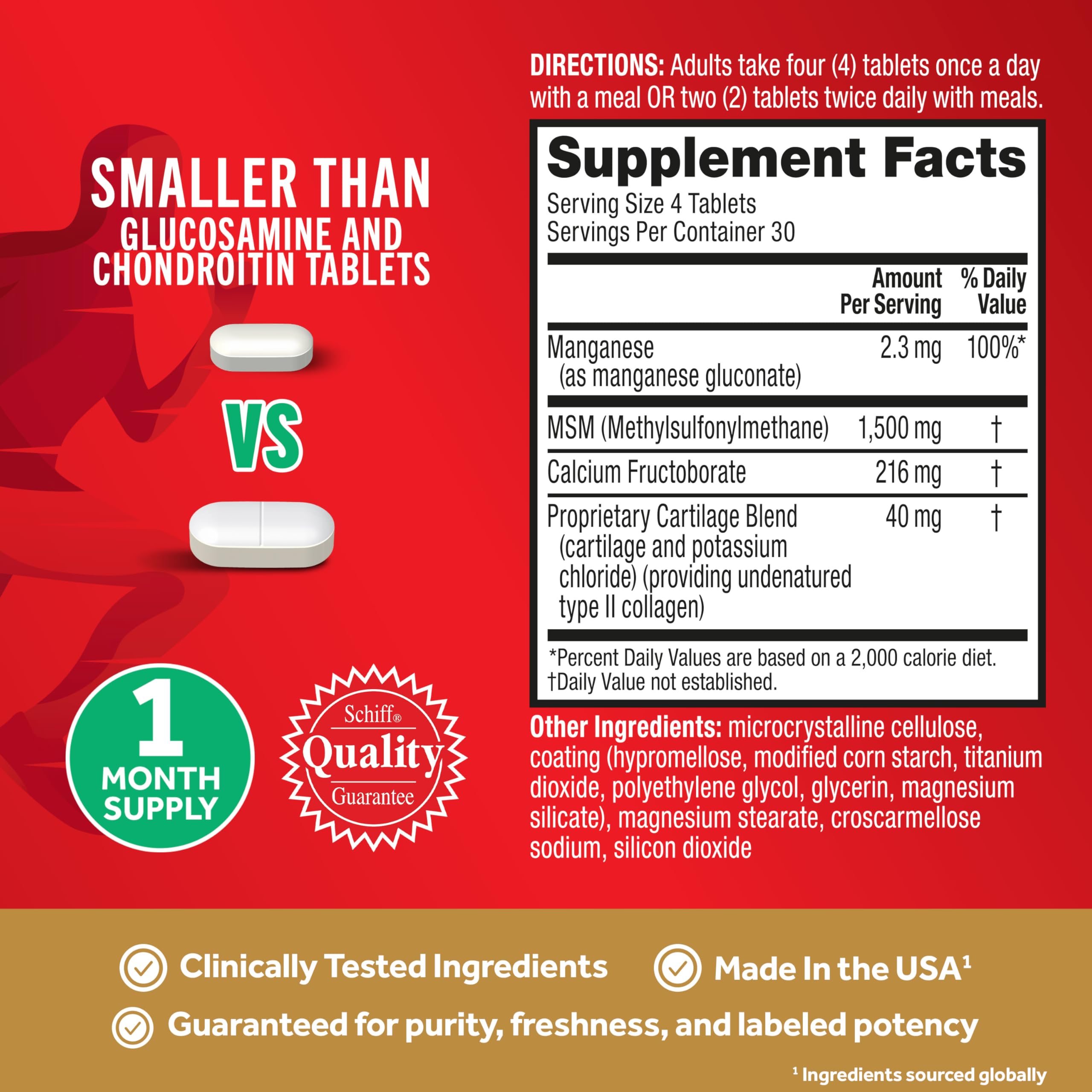 Move Free Ultra Pro UNIFLEX mineral complex illustration