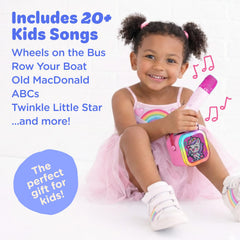 Move2Play Bluetooth pairing image demonstrates easy wireless song selection.