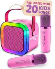 Move2Play karaoke front view, perfect for spontaneous kid-friendly performances.