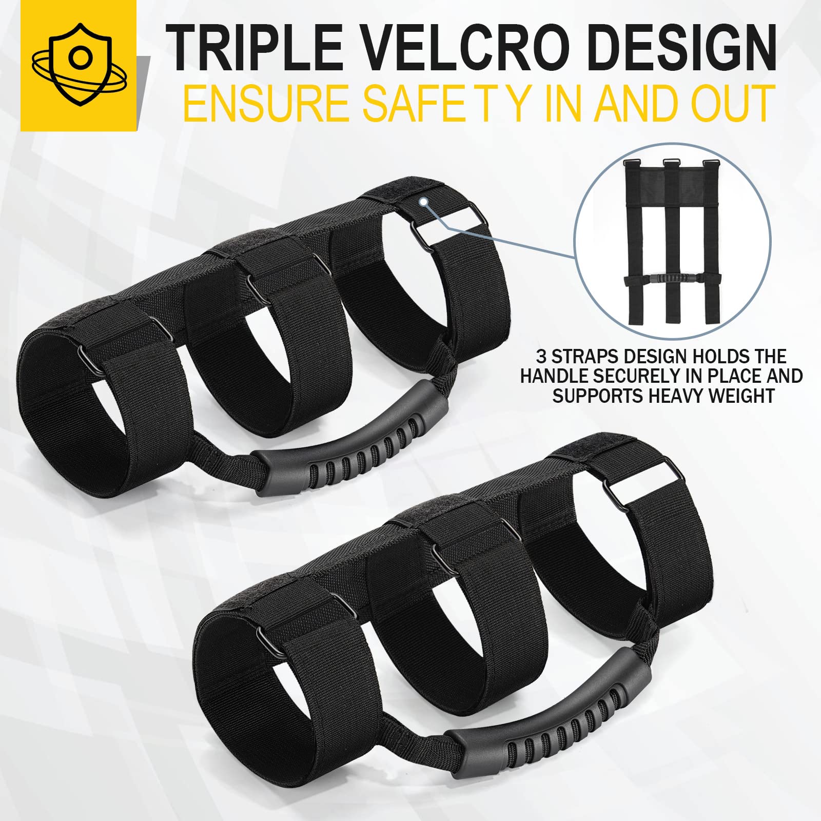 Moveland black finish blends with Jeep styling while providing extra grip