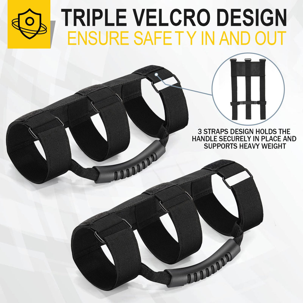 Moveland black finish blends with Jeep styling while providing extra grip
