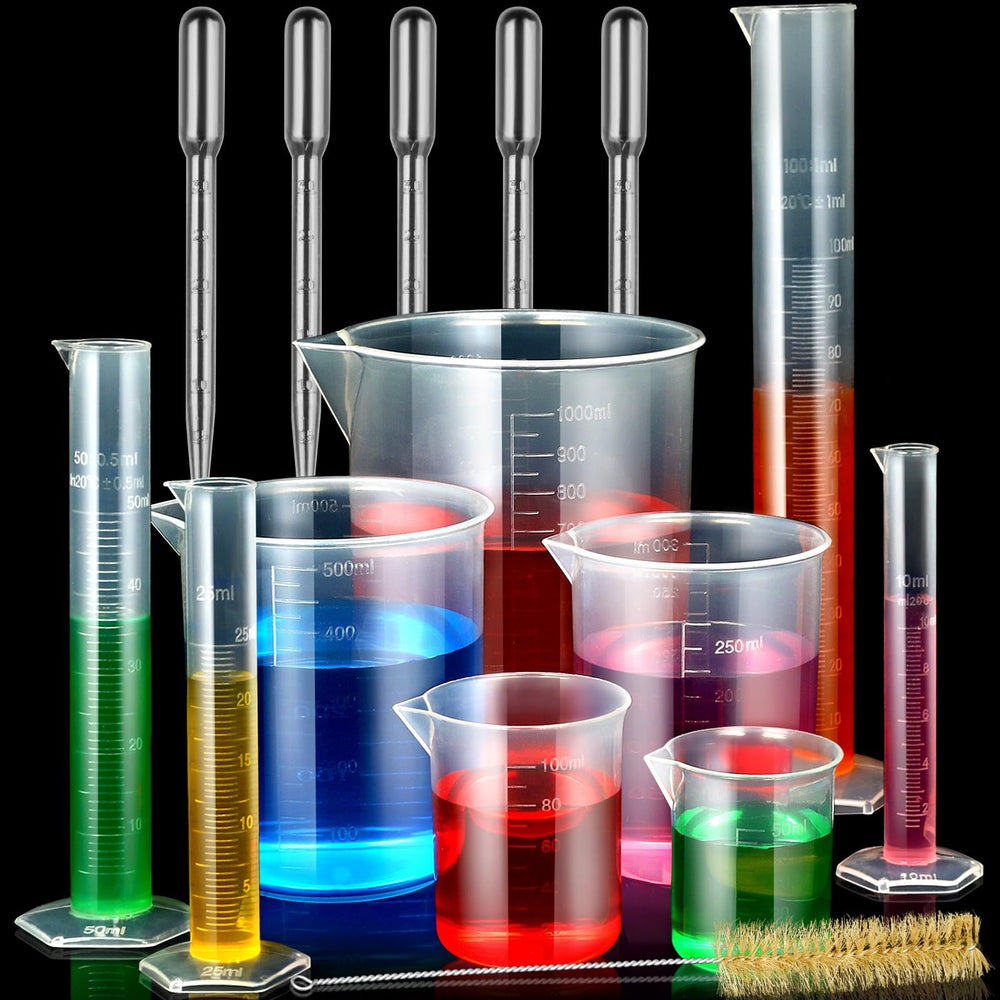 Moveland 50ml beaker with wide mouth and clear graduations for easy pouring