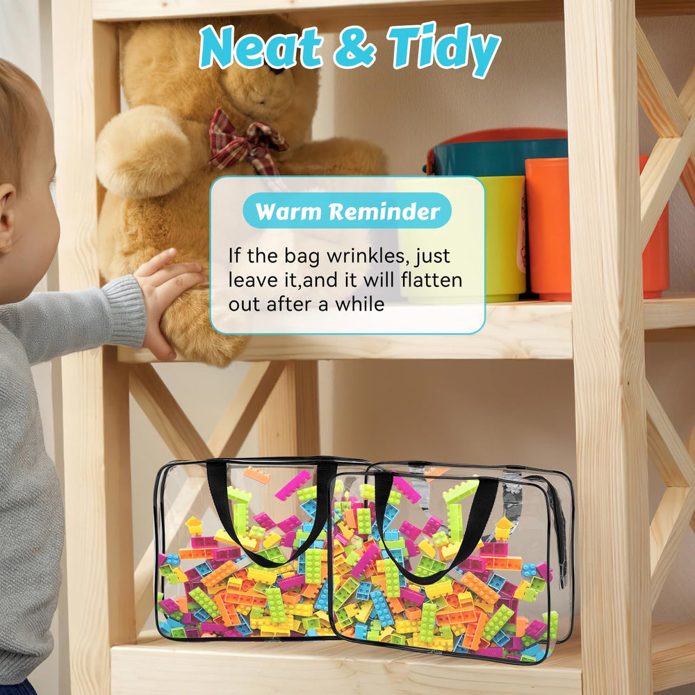 MOWPOG bag with sturdy handles for easy carrying around the home