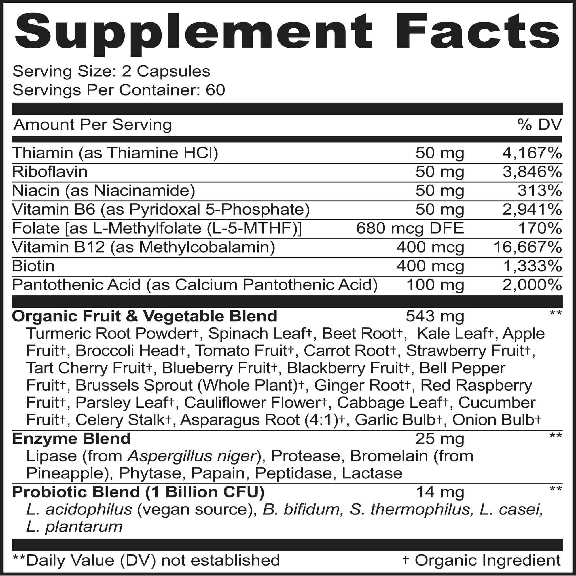 MoxyVites capsules-closeup highlights methylated B vitamins for energy support.