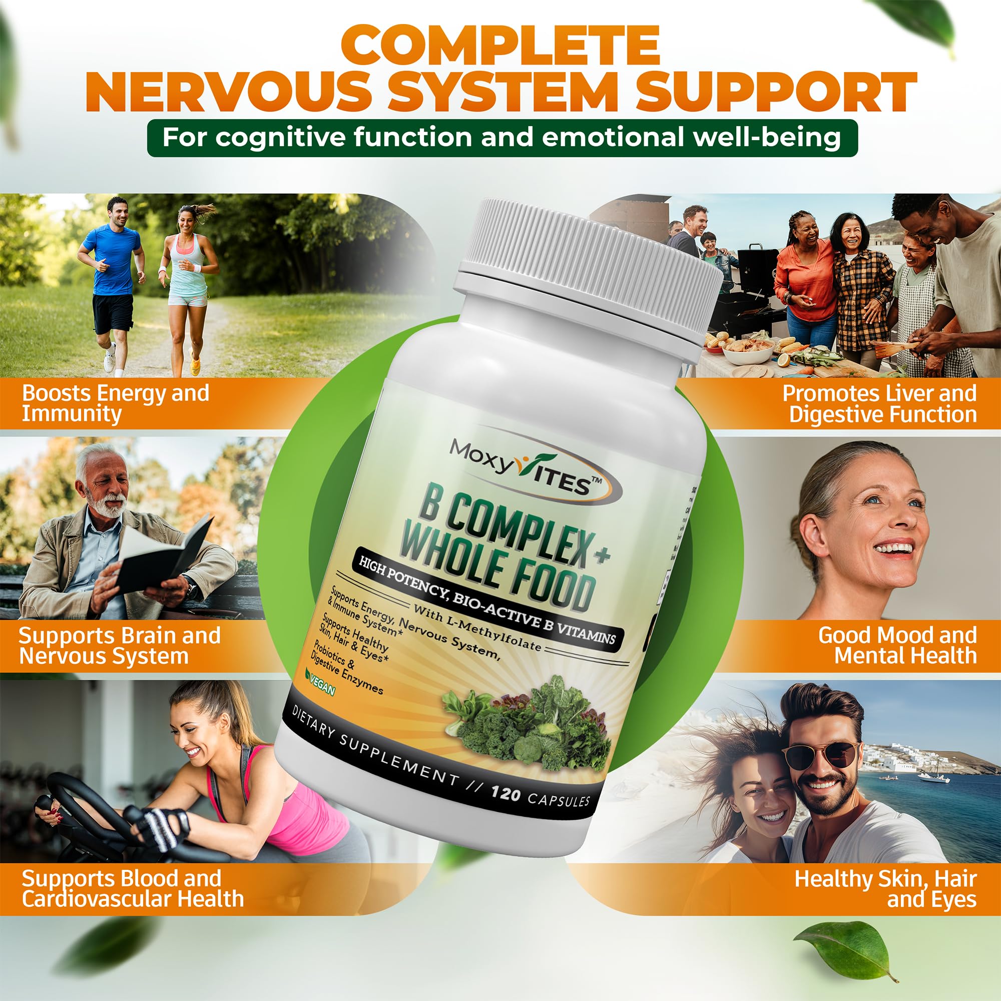 MoxyVites label-ingredients highlights organic, allergy-friendly B complex for sensitive diets.
