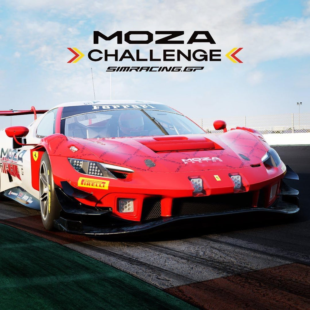 MOZA RGB flow light indicating shift cues for smoother gear changes