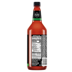 Mr & Mrs T Bold & Spicy Bloody Mary pour showing vibrant color and peppery aroma.