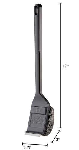 Packaging and usage guide for the Mr. Bar-B-Q Steam Clean Brush