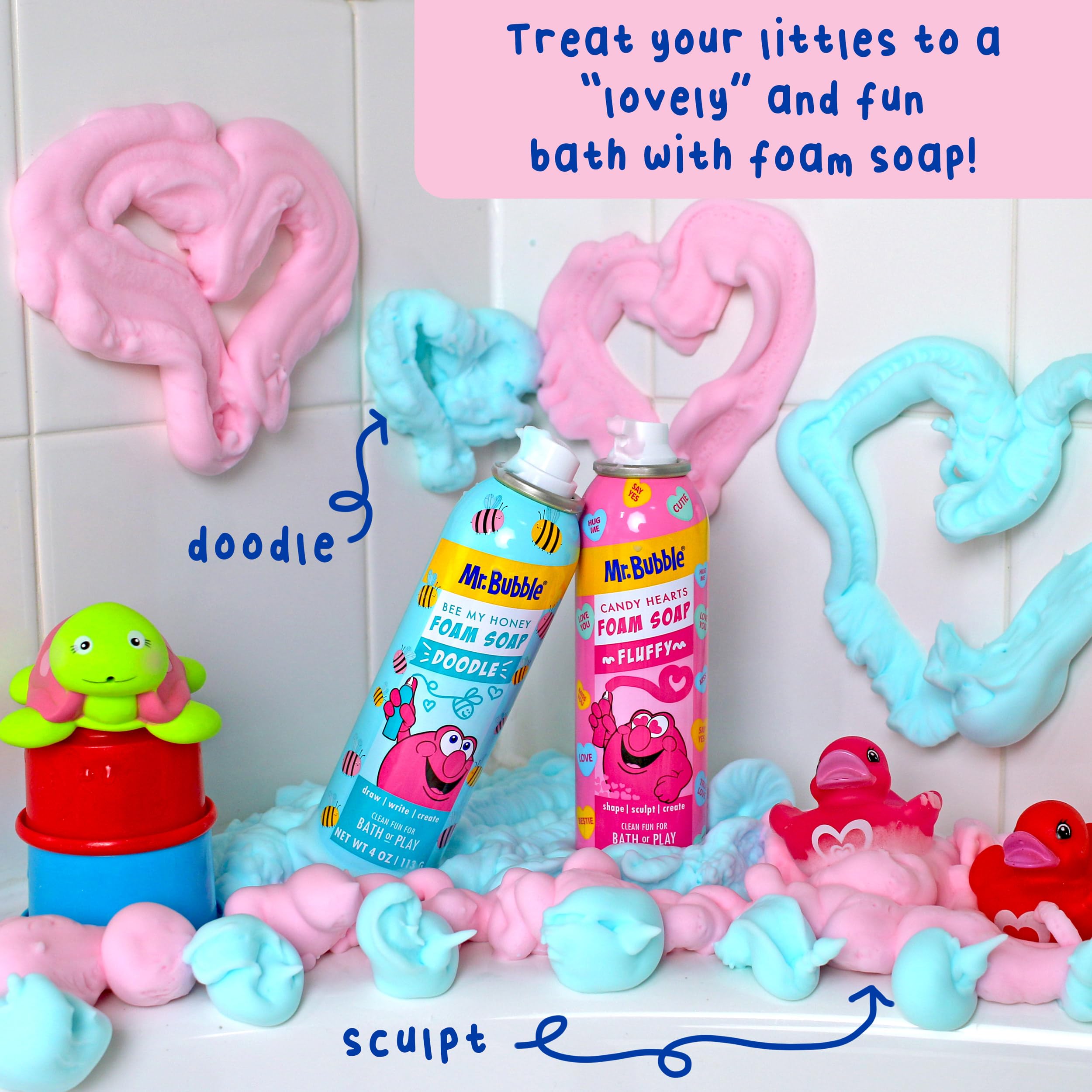 Mr. Bubble limited edition packaging adds bath-time excitement