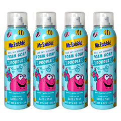 Mr. Bubble Bee My Honey foam soap bottle with blueberry honey scent for playful baths