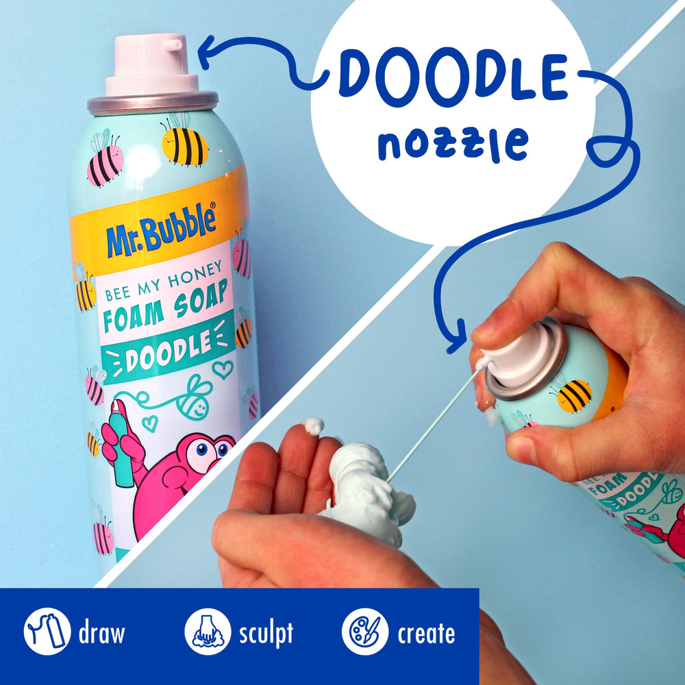 Mr. Bubble foam soap invites imagination through scent and play