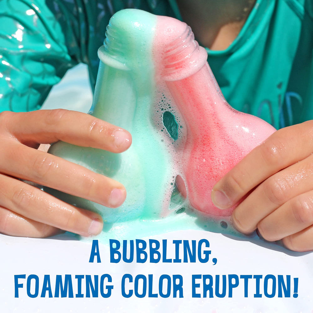 Mr. Bubble US-made bath time favorite shown in tub.