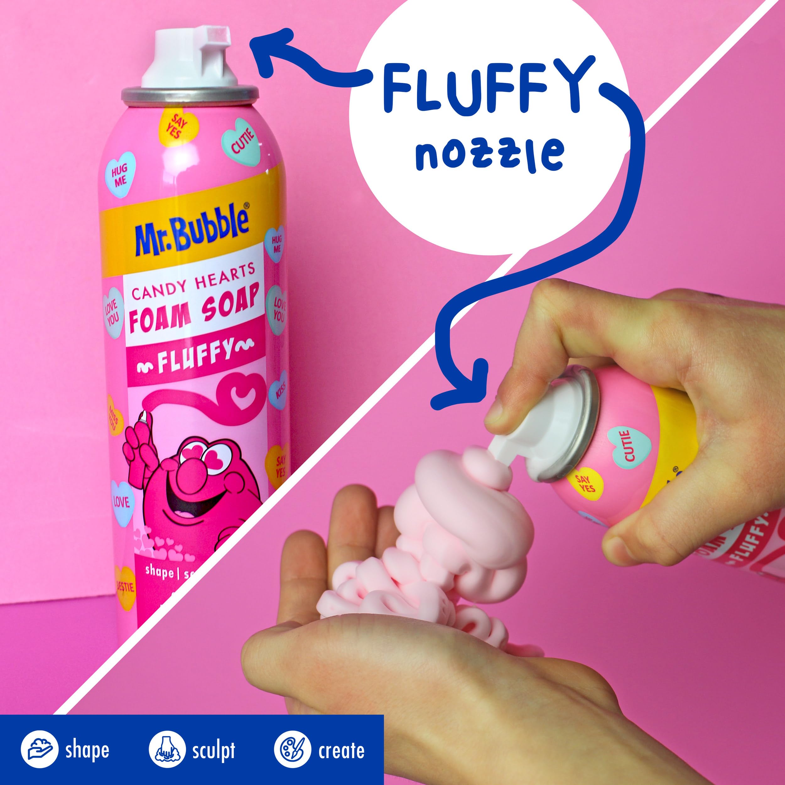 Foam-dispensing in tub from Mr. Bubble Village Edition