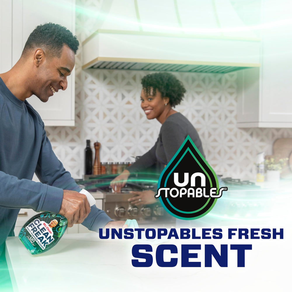 Mr. Clean Clean Freak bundle packaging for convenient stocking up.
