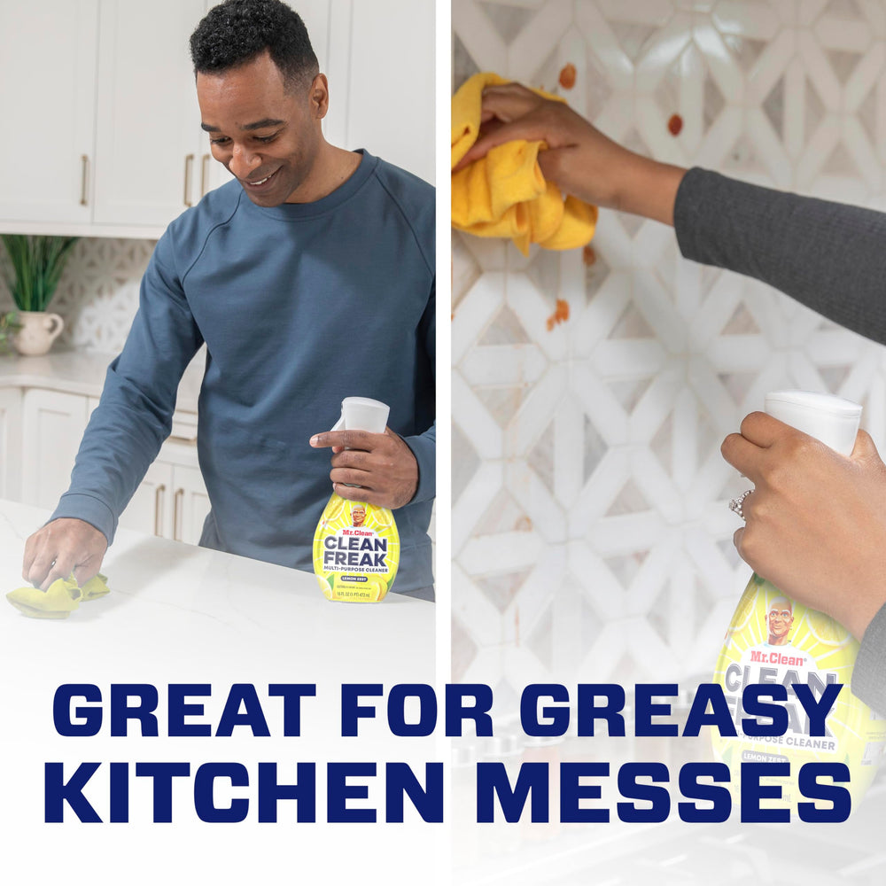 Mr. Clean Clean Freak Refill Bottle ready for quick top-ups.