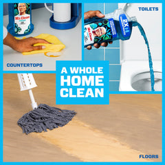 Mr. Clean Unstopables Fresh Scent bottle for long-lasting fragrance.