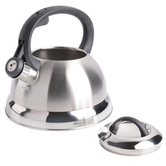 Bakelite stay-cool handle provides comfortable grip.