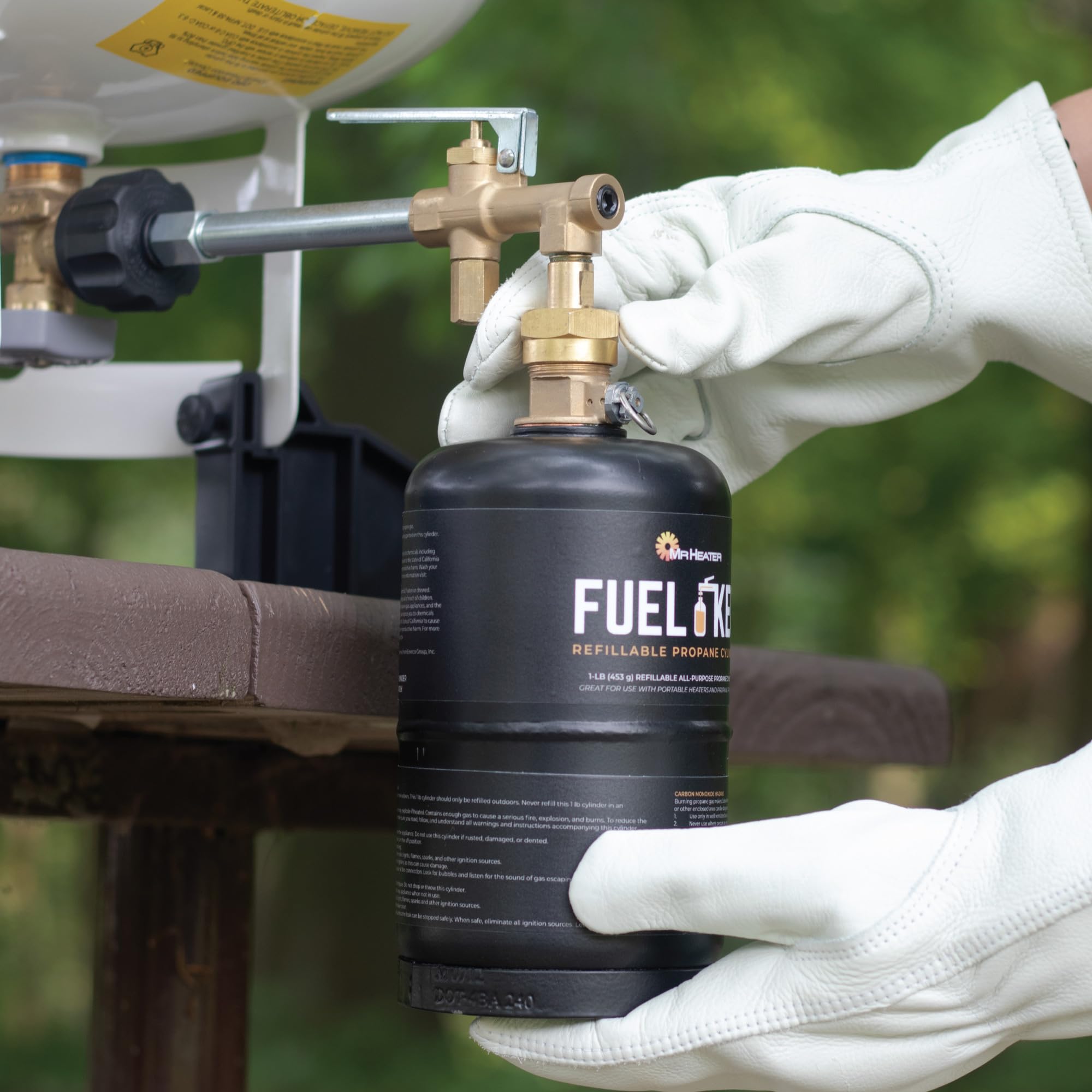 Environmentally friendly fueling option reduces waste in outdoor adventures.