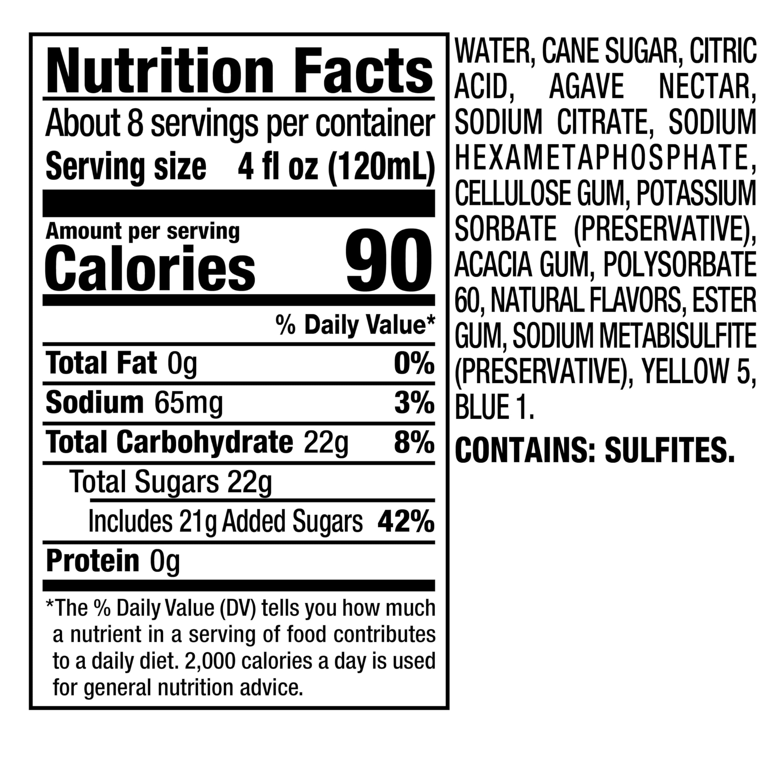 Tangy lime profile highlighted with orange notes for balanced flavor.