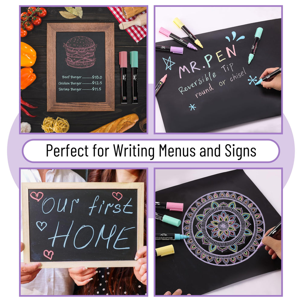 Eight reusable chalkboard labels in assorted shapes for jars.