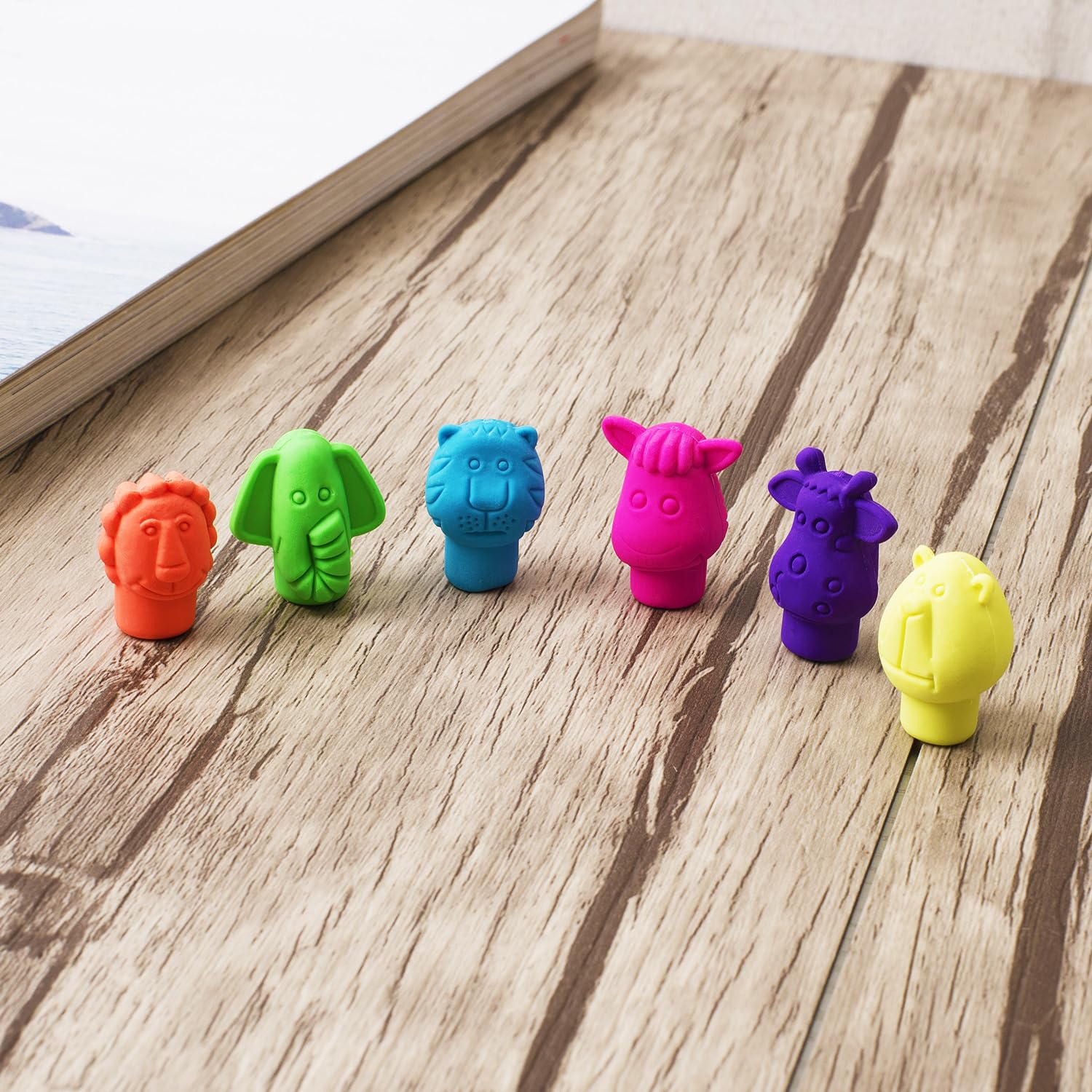 Mr. Pen Animal pencil top eraser fox design; perfect gift and party favor