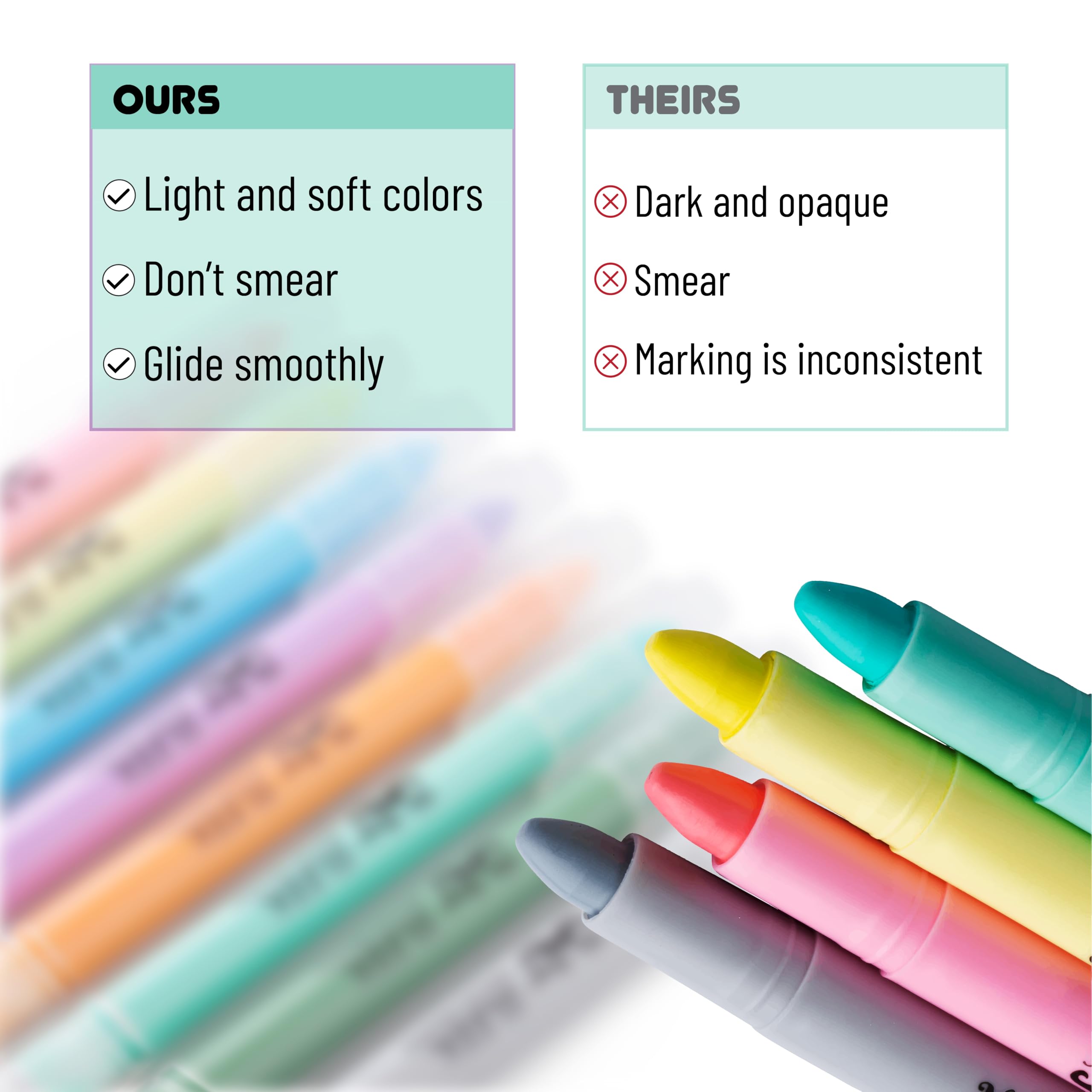 Mr. Pen Bible Highlighters assorted pastel colors for organization.