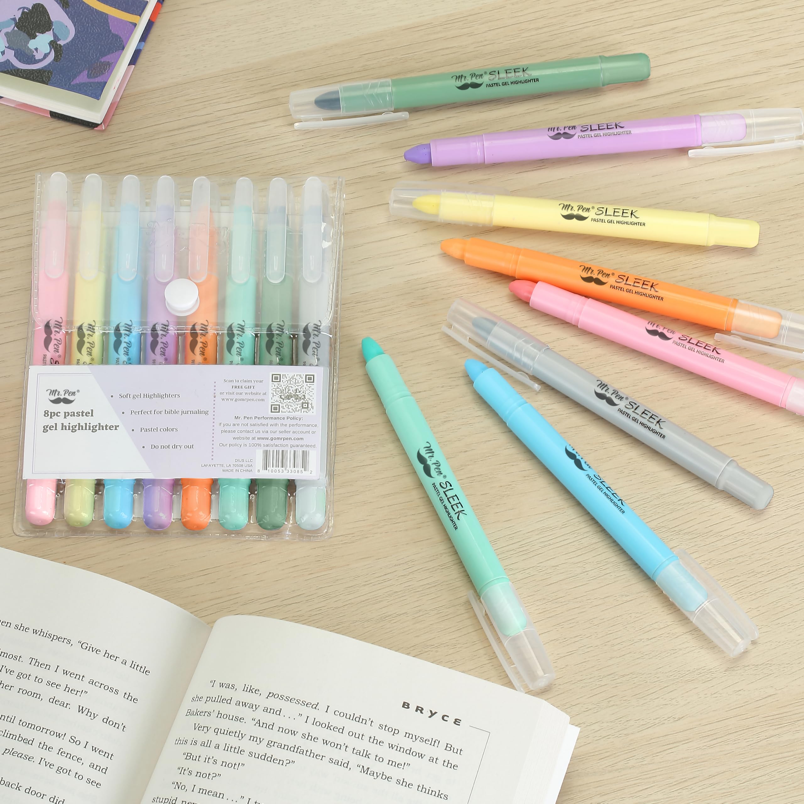 Mr. Pen Bible Highlighters ideal for journaling and study notes.