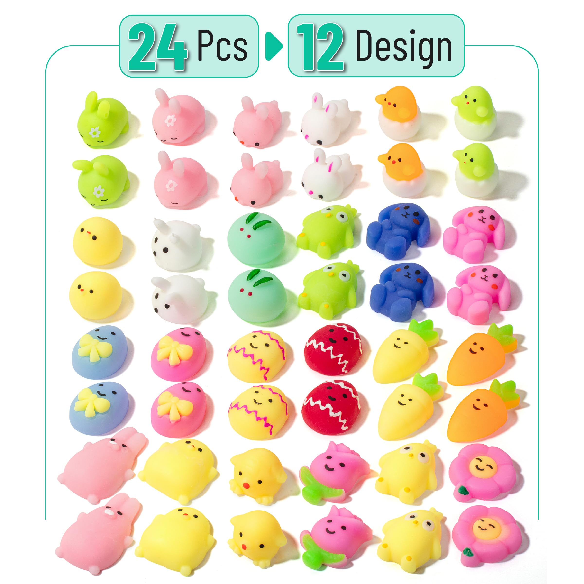 Mr. Pen Easter mochi chick squishy for focused squeezes during quiet time.