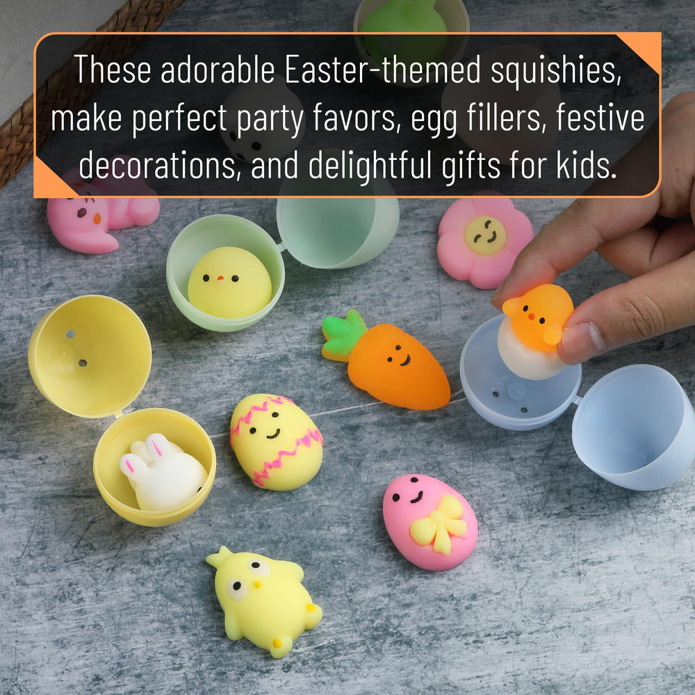 Mr. Pen Easter squishy bunny collection for playful, portable fun