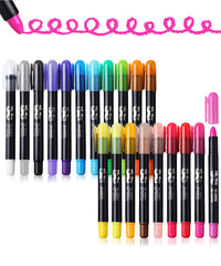 Mr. Pen Gel Crayons 20-pack twistable design for mess-free coloring.
