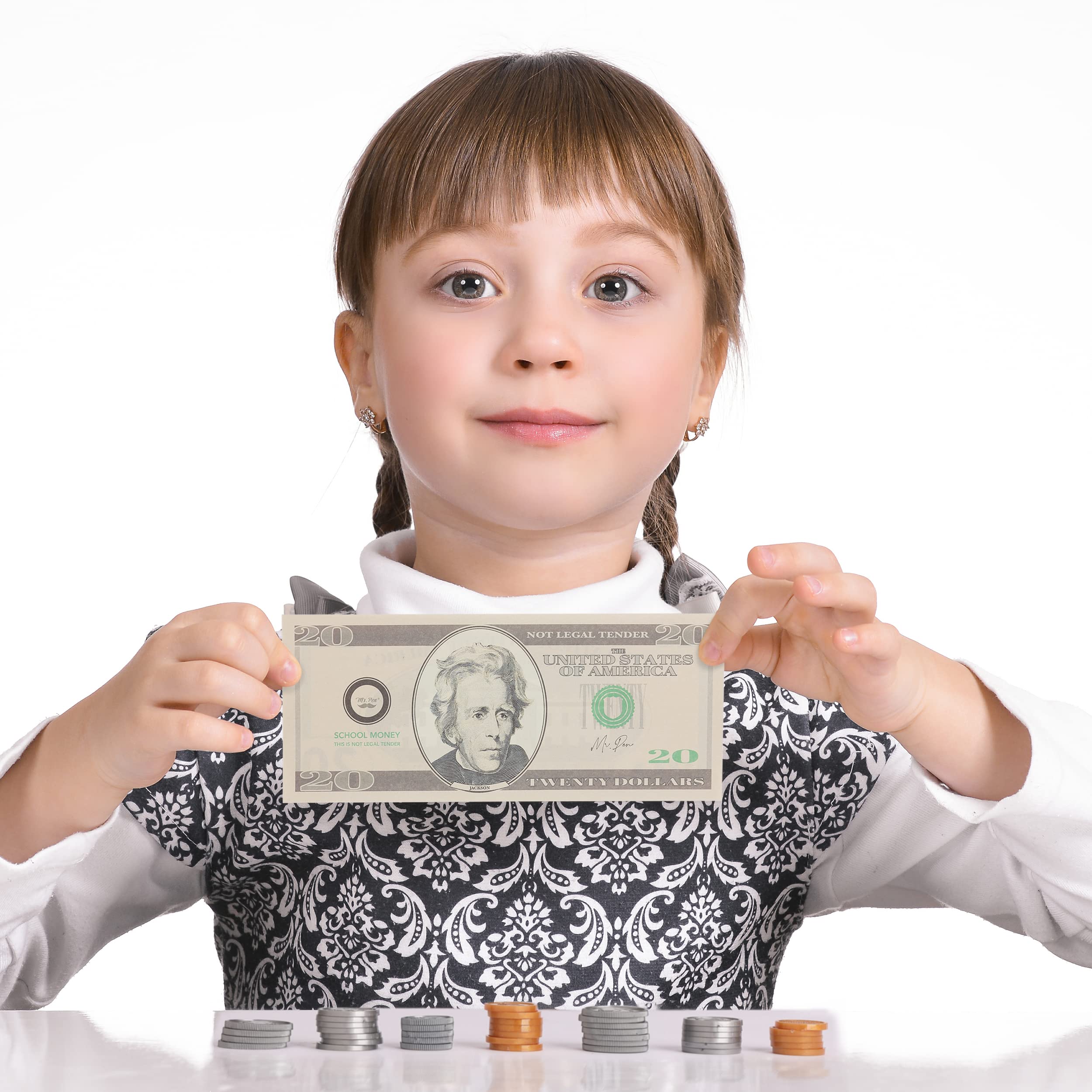 Mr. Pen play money makes learning about money a fun, tangible experience