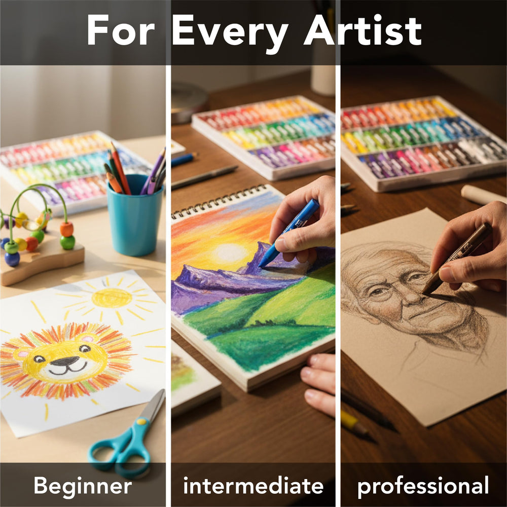 Mr. Pen 45-color set covers a wide range of hues