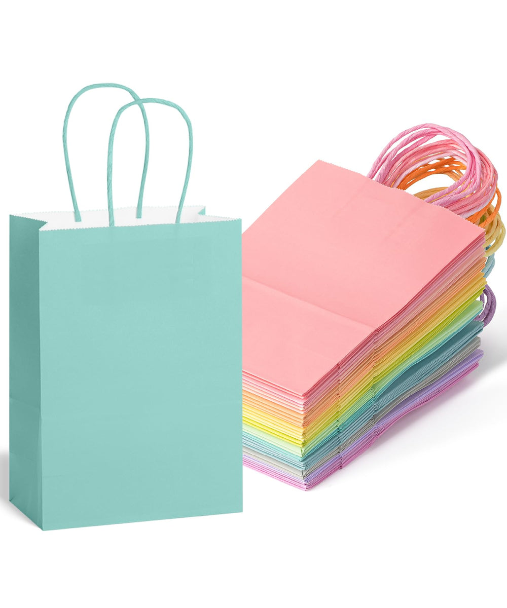 Mr. Pen pastel gift bags with handles for stylish gifting