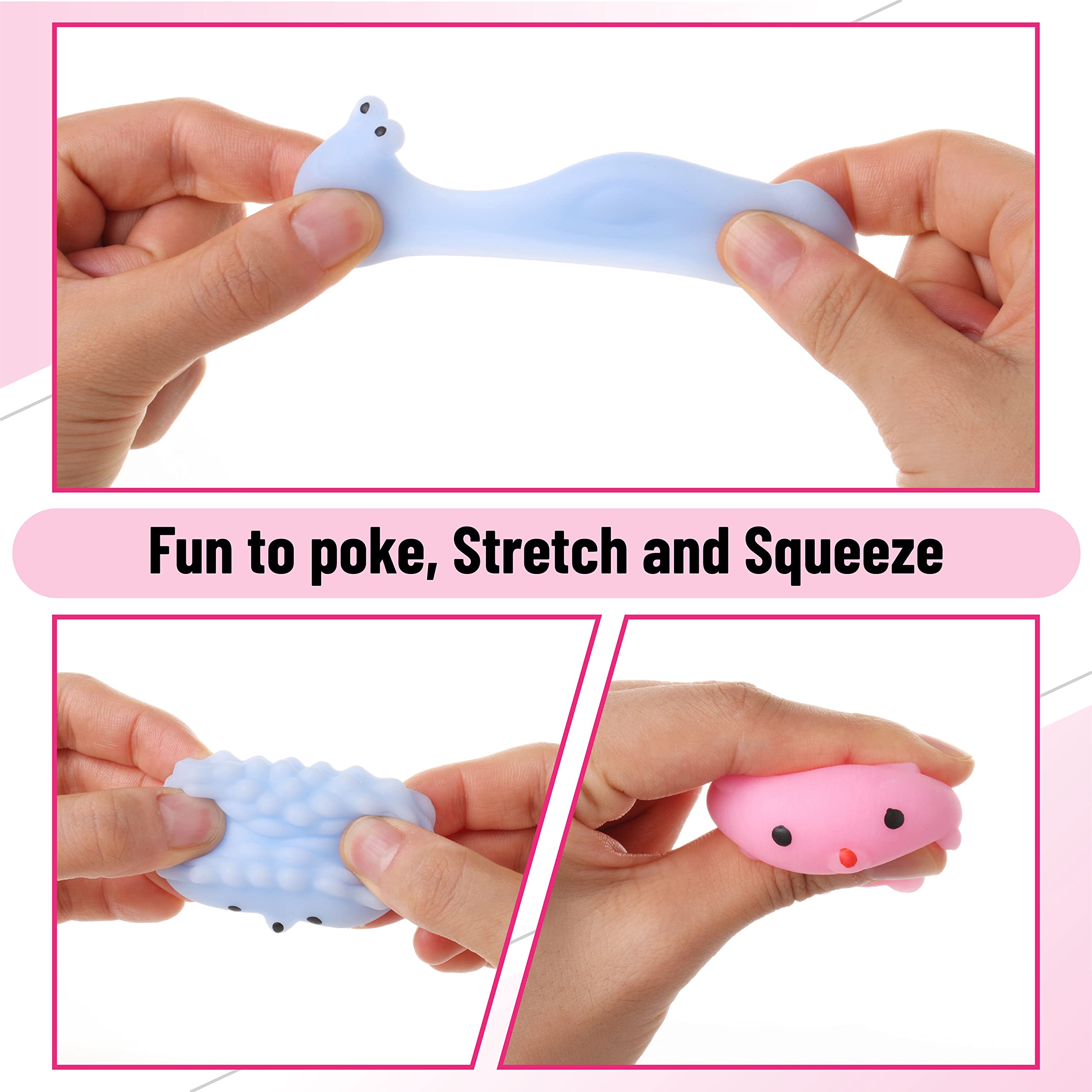 Mr. Pen soft rubber squishies with safe materials for sensory exploration
