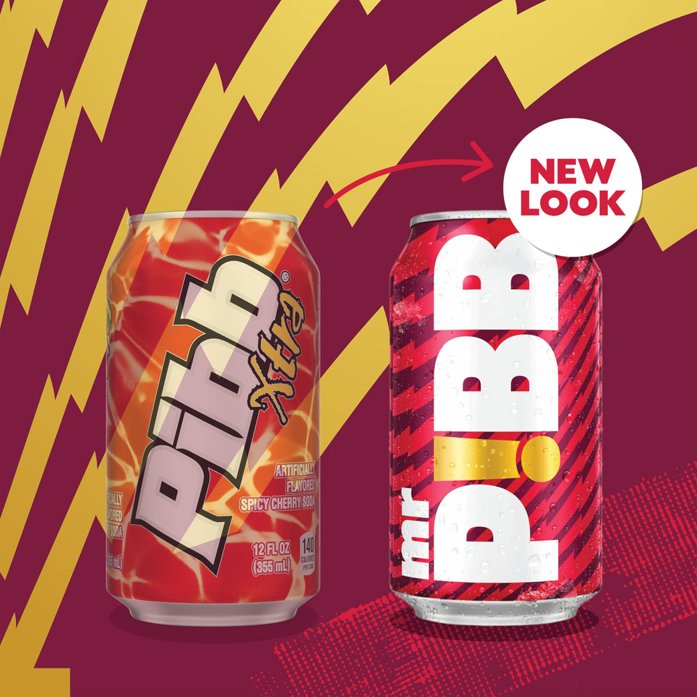 MR PIBB Punchin' Peach packaging wrap presents a tidy look