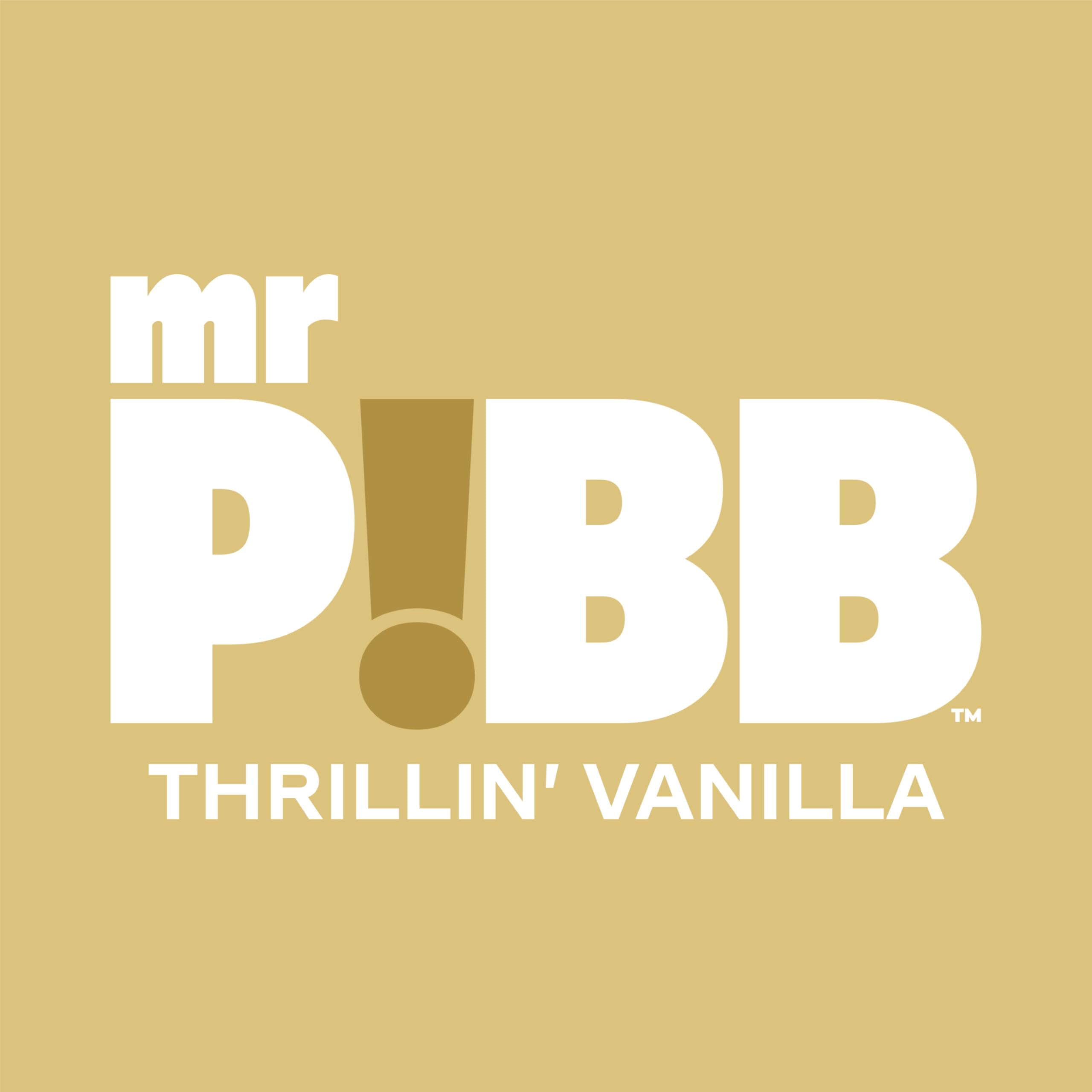 Mr Pibb Thrillin' Vanilla being poured over ice for serving