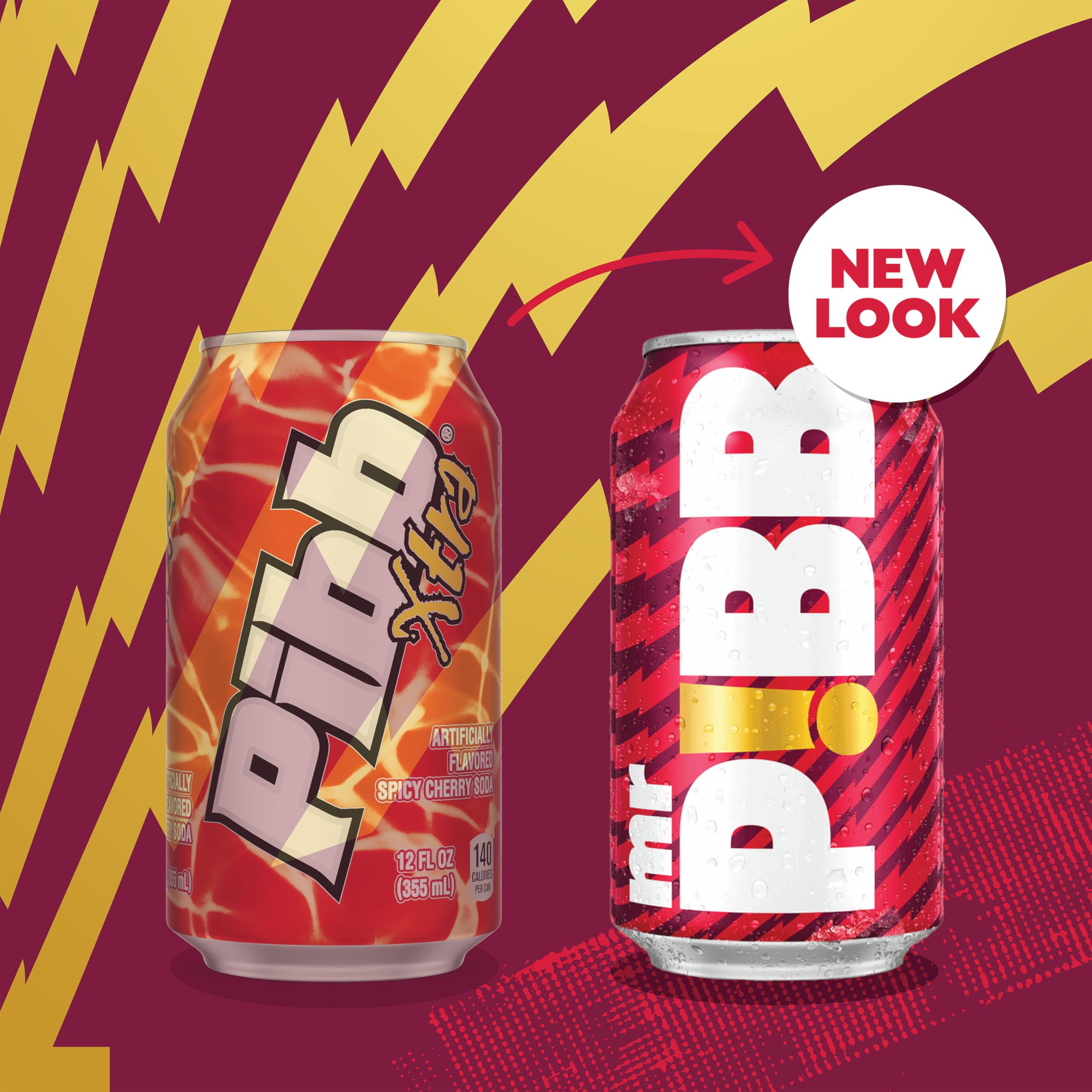 Mr Pibb Thrillin' Vanilla fridge-pack on a kitchen shelf