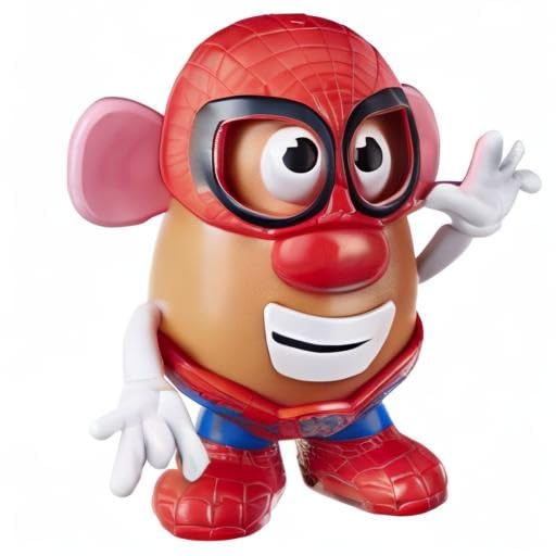 Creative mashups with Mr. Potato Head unlock personalized superhero stories