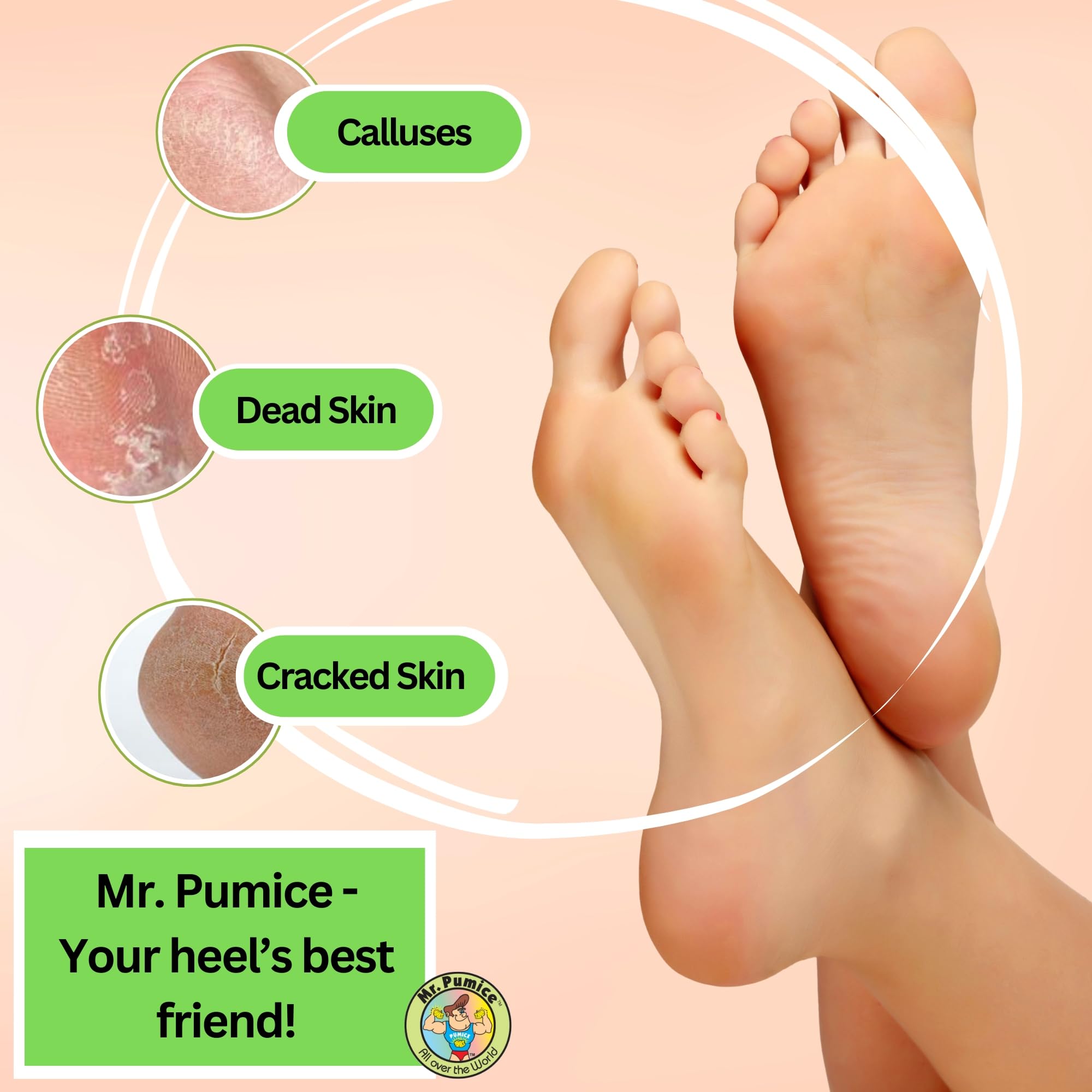Mr. PUMI Bar flat side for precise smoothing