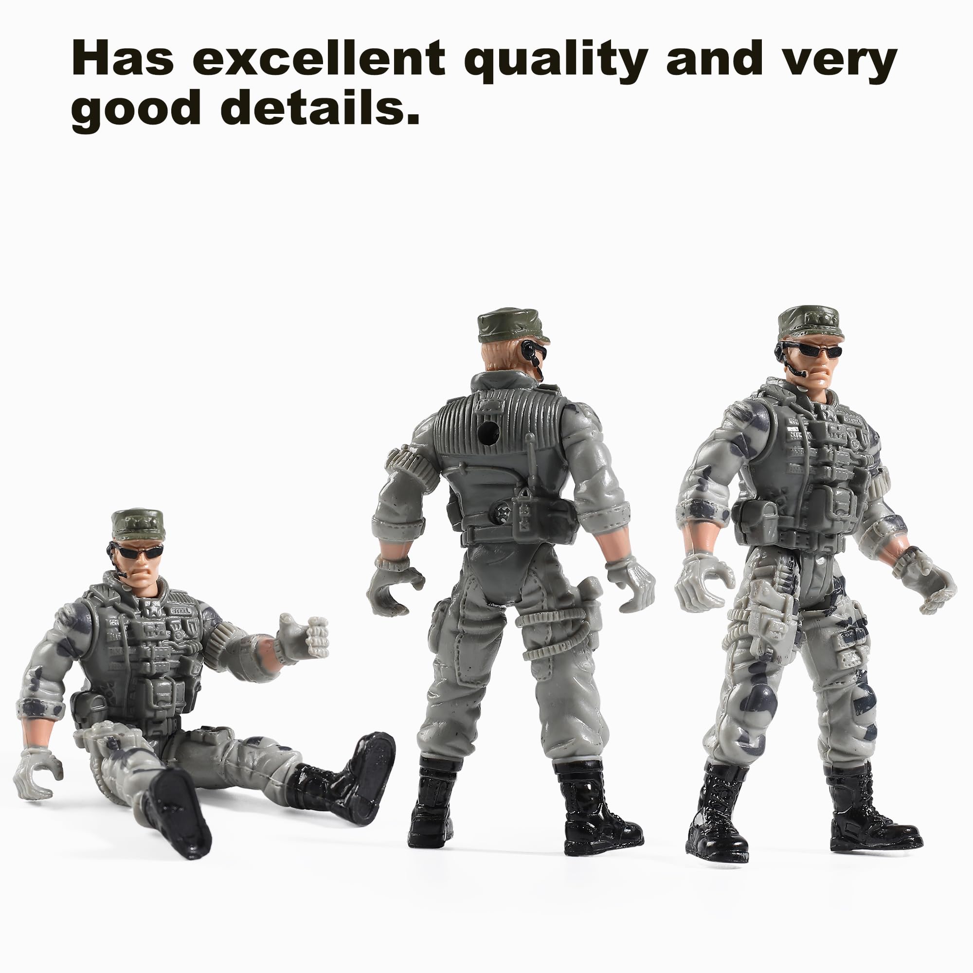 Mr.River detailed uniforms and gear for authentic military display.