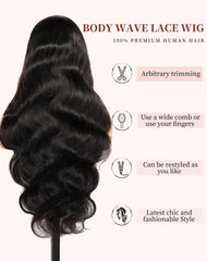 MrBoyce natural hairline and baby hairs for a realistic look