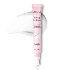 Mrlilei beauty Firming Eye Cream bottle highlights hydrating under-eye care