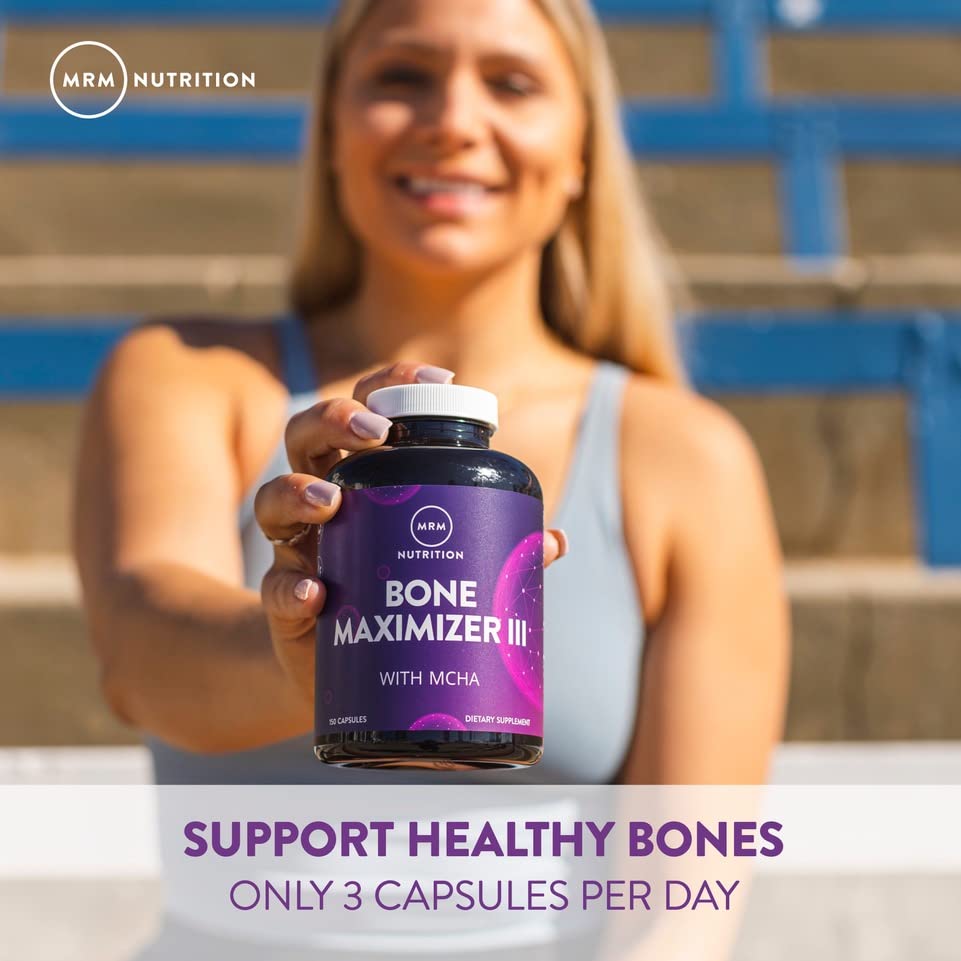 MRM Bone Maximizer III grass-fed NZ origin supports natural calcium supply