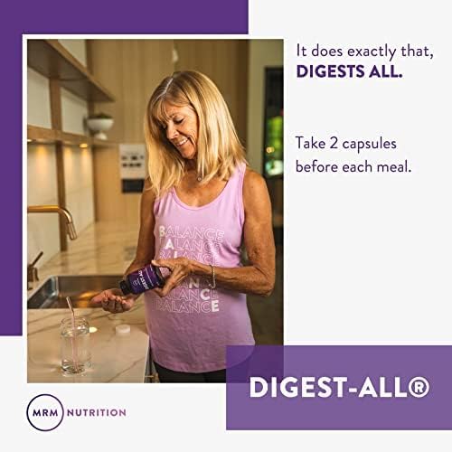 MRM Digest-All usage before meals demonstrates convenience and routine fit.