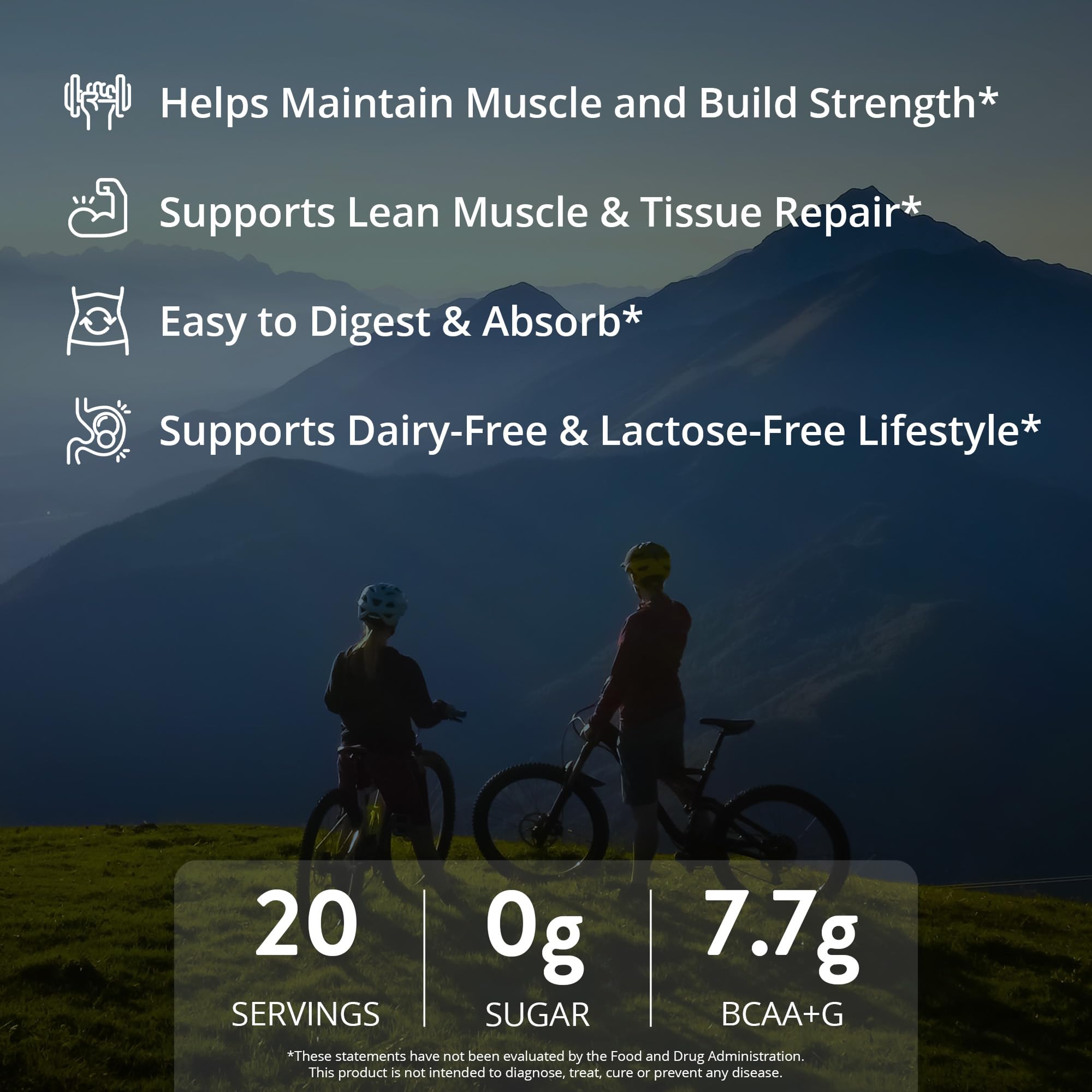 MRM egg white protein vanilla label notes gluten-free and soy-free attributes.