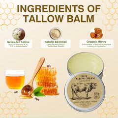 MROUVIK beef tallow texture close-up demonstrating smooth glide