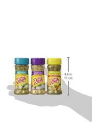 Mrs. Dash Onion & Herb bottle closeup ready to season vegetables