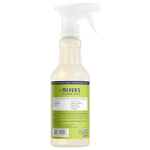 Mrs. Meyer's Clean Day spray nozzle showing even coverage for efficient cleaning