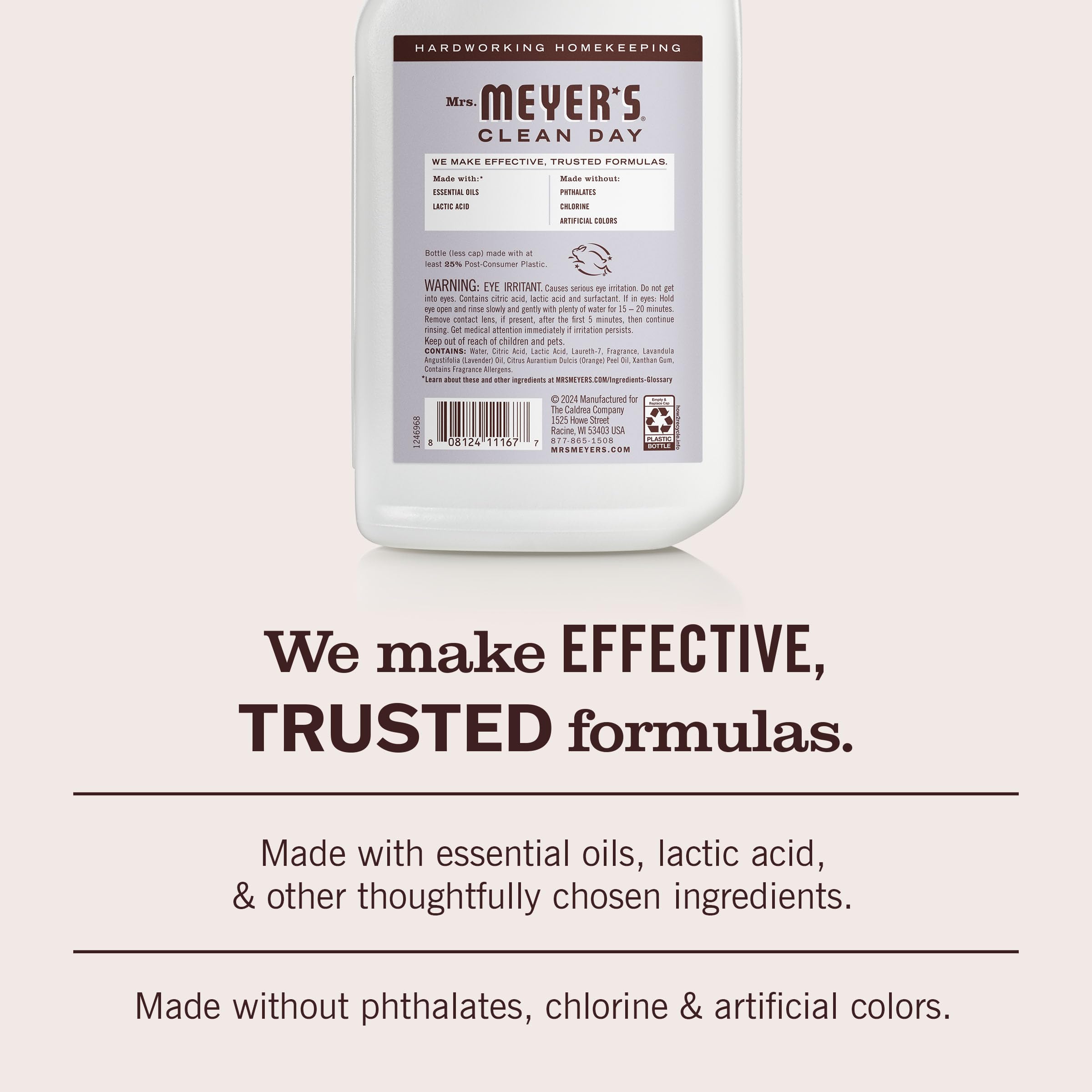 Bathroom scene with Lavender evokes a fresh, floral scent after cleaning.